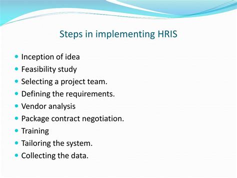 Defining the Importance of HRIS and How to Implement them Properly.